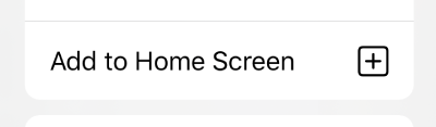 Ios add homescreen